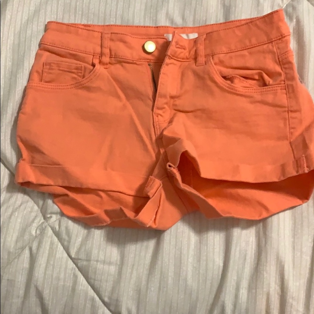 Orange H&M shorts